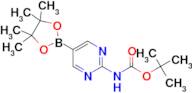 tert-Butyl (5-(4,4,5,5-tetramethyl-1,3,2-dioxaborolan-2-yl)pyrimidin-2-yl)carbamate