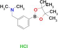 N,N-Dimethyl-1-(3-(4,4,5,5-tetramethyl-1,3,2-dioxaborolan-2-yl)phenyl)methanamine hydrochloride