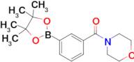 Morpholino(3-(4,4,5,5-tetramethyl-1,3,2-dioxaborolan-2-yl)phenyl)methanone