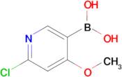 (6-Chloro-4-methoxypyridin-3-yl)boronic acid