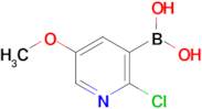 (2-Chloro-5-methoxypyridin-3-yl)boronic acid