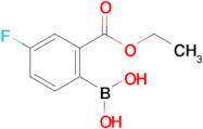 (2-(Ethoxycarbonyl)-4-fluorophenyl)boronic acid