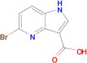 5-Bromo-1H-pyrrolo[3,2-b]pyridine-3-carboxylic acid