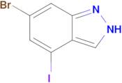 6-Bromo-4-iodo-1H-indazole