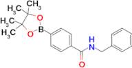 N-Benzyl-4-(4,4,5,5-tetramethyl-1,3,2-dioxaborolan-2-yl)benzamide