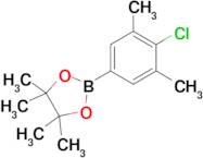 2-(4-Chloro-3,5-dimethylphenyl)-4,4,5,5-tetramethyl-1,3,2-dioxaborolane