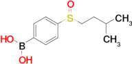 (4-(Isopentylsulfinyl)phenyl)boronic acid