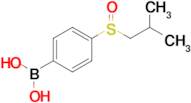 (4-(Isobutylsulfinyl)phenyl)boronic acid