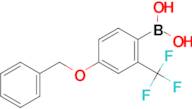(4-(Benzyloxy)-2-(trifluoromethyl)phenyl)boronic acid