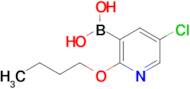 (2-Butoxy-5-chloropyridin-3-yl)boronic acid