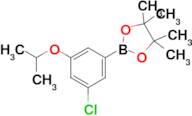 2-(3-Chloro-5-isopropoxyphenyl)-4,4,5,5-tetramethyl-1,3,2-dioxaborolane
