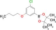 2-(3-Butoxy-5-chlorophenyl)-4,4,5,5-tetramethyl-1,3,2-dioxaborolane