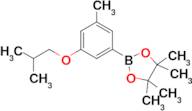 2-(3-Isobutoxy-5-methylphenyl)-4,4,5,5-tetramethyl-1,3,2-dioxaborolane