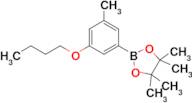 2-(3-Butoxy-5-methylphenyl)-4,4,5,5-tetramethyl-1,3,2-dioxaborolane