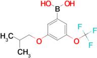 (3-Isobutoxy-5-(trifluoromethoxy)phenyl)boronic acid