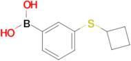 (3-(Cyclobutylthio)phenyl)boronic acid