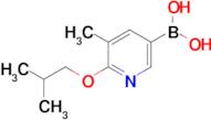 (6-Isobutoxy-5-methylpyridin-3-yl)boronic acid