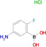 (5-Amino-2-fluorophenyl)boronic acid hydrochloride