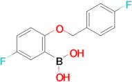 (5-Fluoro-2-((4-fluorobenzyl)oxy)phenyl)boronic acid