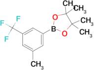 4,4,5,5-Tetramethyl-2-(3-methyl-5-(trifluoromethyl)phenyl)-1,3,2-dioxaborolane