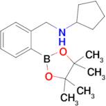 N-(2-(4,4,5,5-Tetramethyl-1,3,2-dioxaborolan-2-yl)benzyl)cyclopentanamine