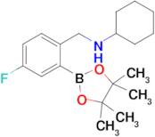 N-(4-Fluoro-2-(4,4,5,5-tetramethyl-1,3,2-dioxaborolan-2-yl)benzyl)cyclohexanamine