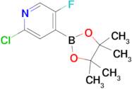 2-Chloro-5-fluoro-4-(4,4,5,5-tetramethyl-1,3,2-dioxaborolan-2-yl)pyridine