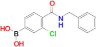 (4-(Benzylcarbamoyl)-3-chlorophenyl)boronic acid