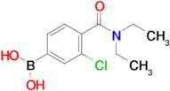 (3-Chloro-4-(diethylcarbamoyl)phenyl)boronic acid