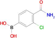 (4-Carbamoyl-3-chlorophenyl)boronic acid