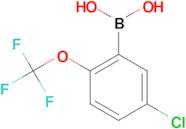 (5-Chloro-2-(trifluoromethoxy)phenyl)boronic acid