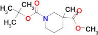 1-tert-Butyl 3-methyl 3-methylpiperidine-1,3-dicarboxylate