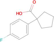 1-(4-Fluorophenyl)cyclopentanecarboxylic acid