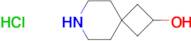 7-Azaspiro[3.5]nonan-2-ol hydrochloride