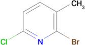 2-Bromo-6-chloro-3-methylpyridine