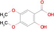 2-Hydroxy-4,5-dimethoxybenzoic acid