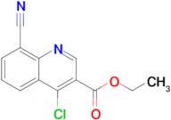 Ethyl 4-chloro-8-cyanoquinoline-3-carboxylate