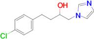 4-(4-Chlorophenyl)-1-(1H-imidazol-1-yl)butan-2-ol