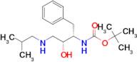 tert-Butyl ((2S,3R)-3-hydroxy-4-(isobutylamino)-1-phenylbutan-2-yl)carbamate