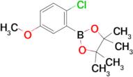 2-(2-Chloro-5-methoxyphenyl)-4,4,5,5-tetramethyl-1,3,2-dioxaborolane