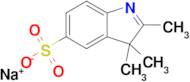 Sodium 2,3,3-trimethyl-3H-indole-5-sulfonate