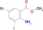 Methyl 2-amino-5-bromo-3-iodobenzoate