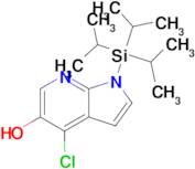 4-Chloro-1-(triisopropylsilyl)-1H-pyrrolo[2,3-b]pyridin-5-ol