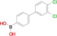 (3',4'-Dichloro-[1,1'-biphenyl]-4-yl)boronic acid