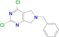 6-Benzyl-2,4-dichloro-6,7-dihydro-5H-pyrrolo[3,4-d]pyrimidine