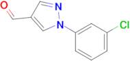 1-(3-Chlorophenyl)-1H-pyrazole-4-carbaldehyde