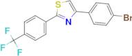 4-(4-Bromophenyl)-2-(4-(trifluoromethyl)phenyl)thiazole