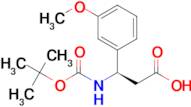 (R)-3-((tert-Butoxycarbonyl)amino)-3-(3-methoxyphenyl)propanoic acid
