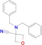 3-(Dibenzylamino)oxetane-3-carbonitrile