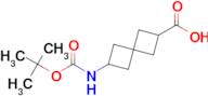 6-((tert-Butoxycarbonyl)amino)spiro[3.3]heptane-2-carboxylic acid